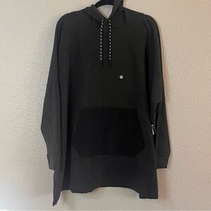 New Eddie Bauer Cozy Camp Anorak Gray Black Sweater Size Small/medium Hoodie